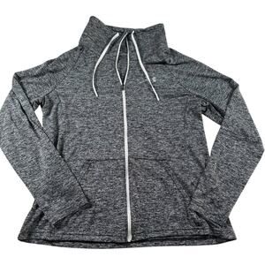 Under Armour Lightweight Full Zip Grey Women’s Athletic Jacket Size Large